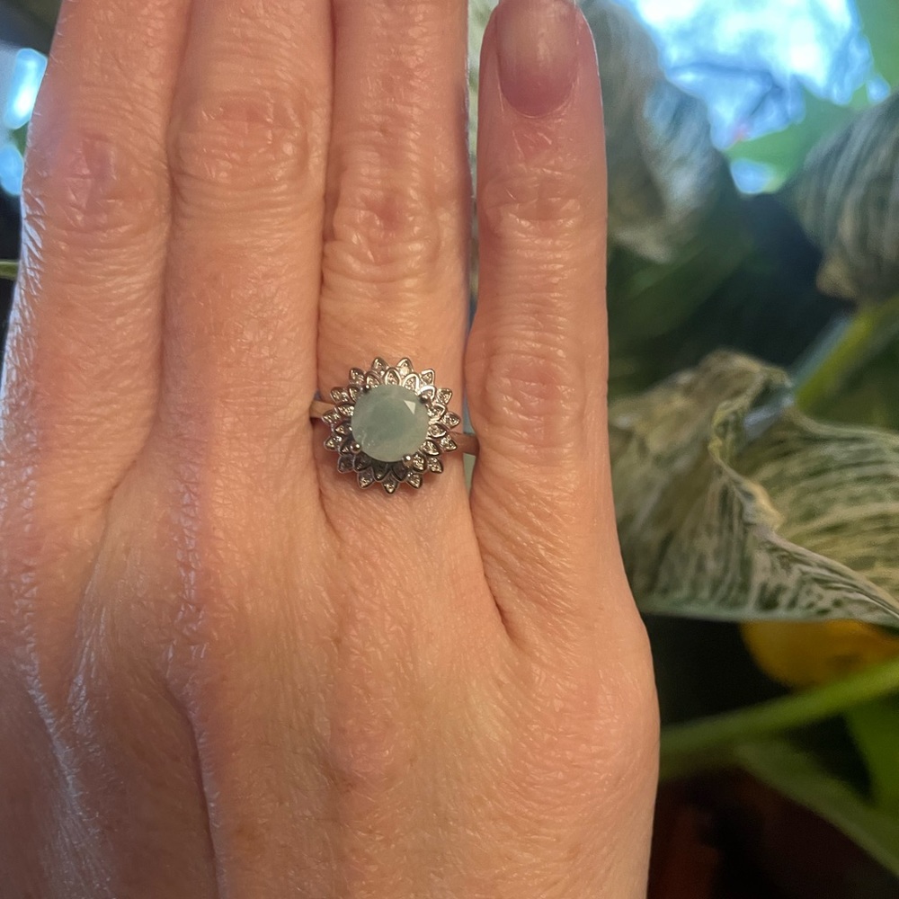 Genuine Amazonite Ring